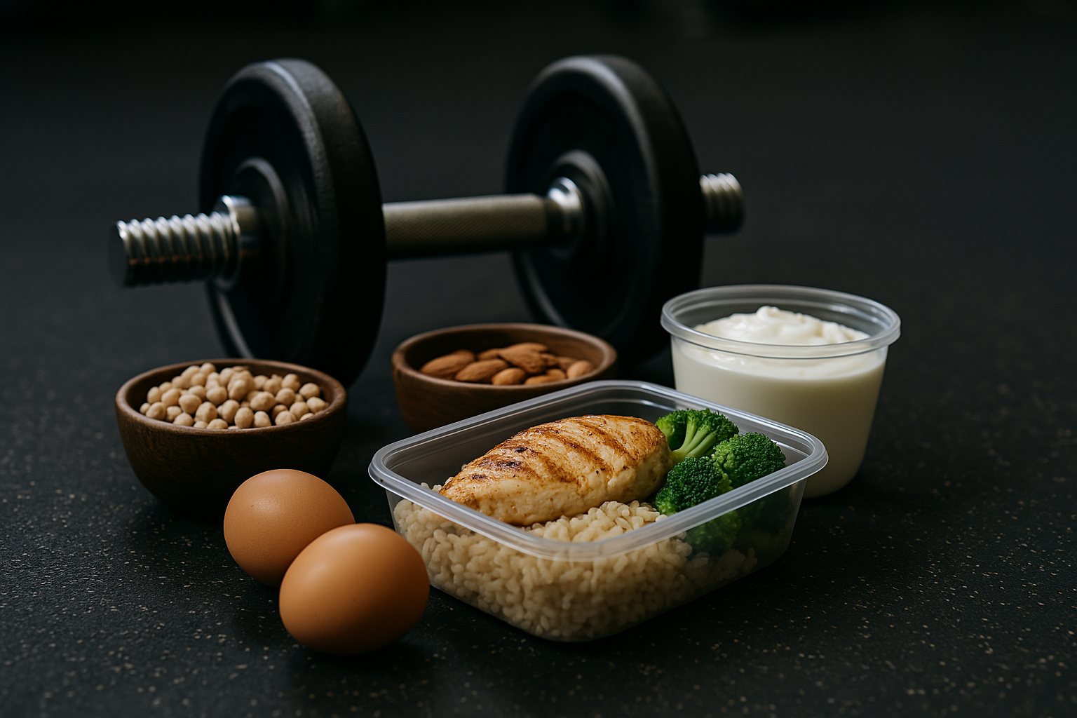 Vad ska man äta för att bygga muskler?