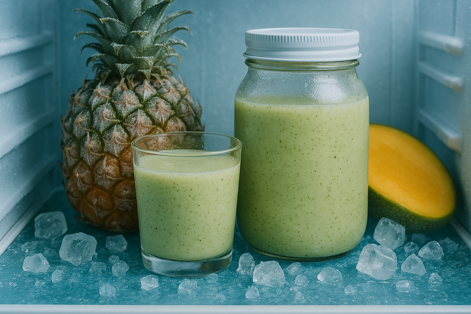 Hur länge håller smoothie i kylen?