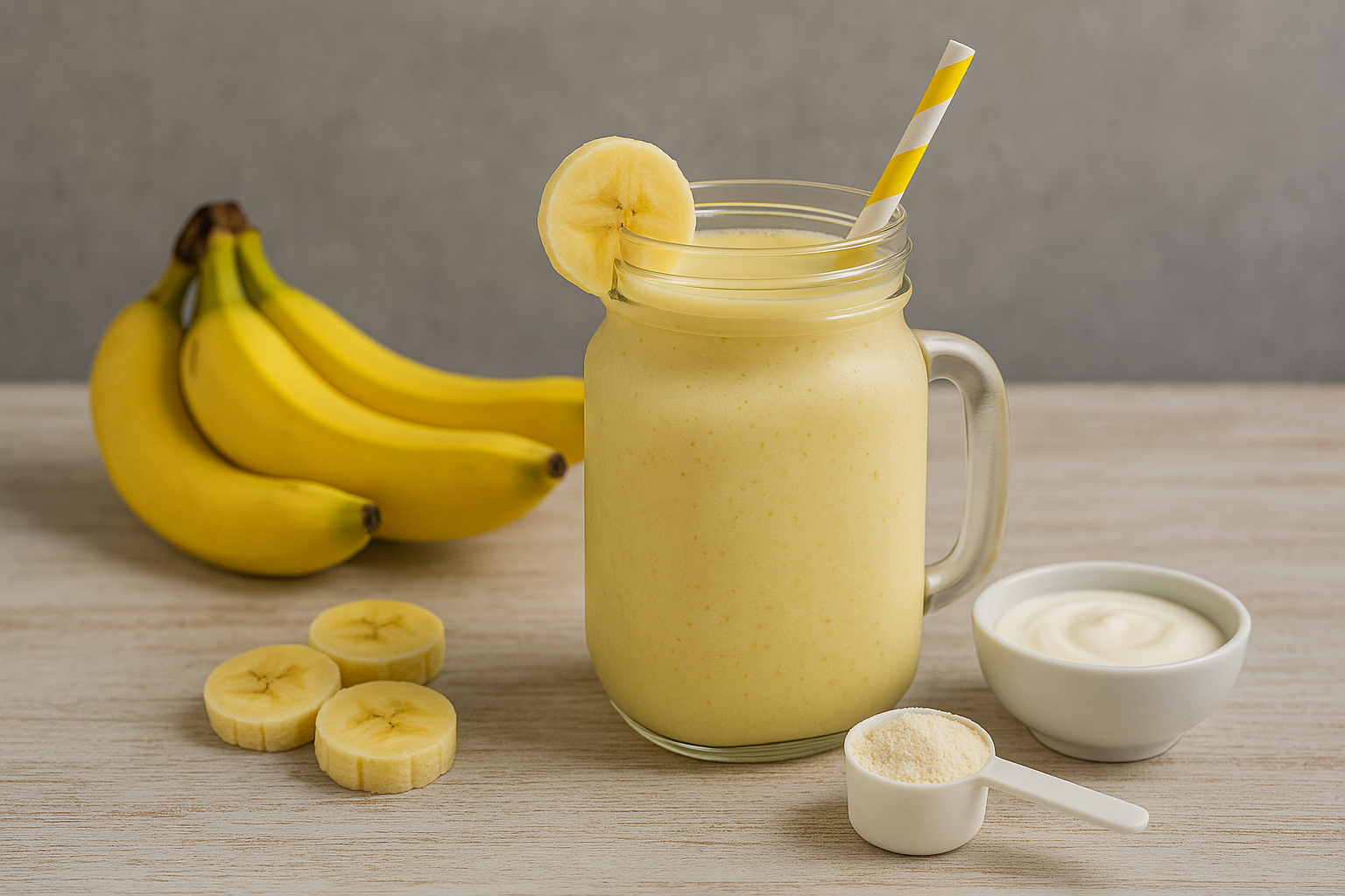 Smoothie recept banan