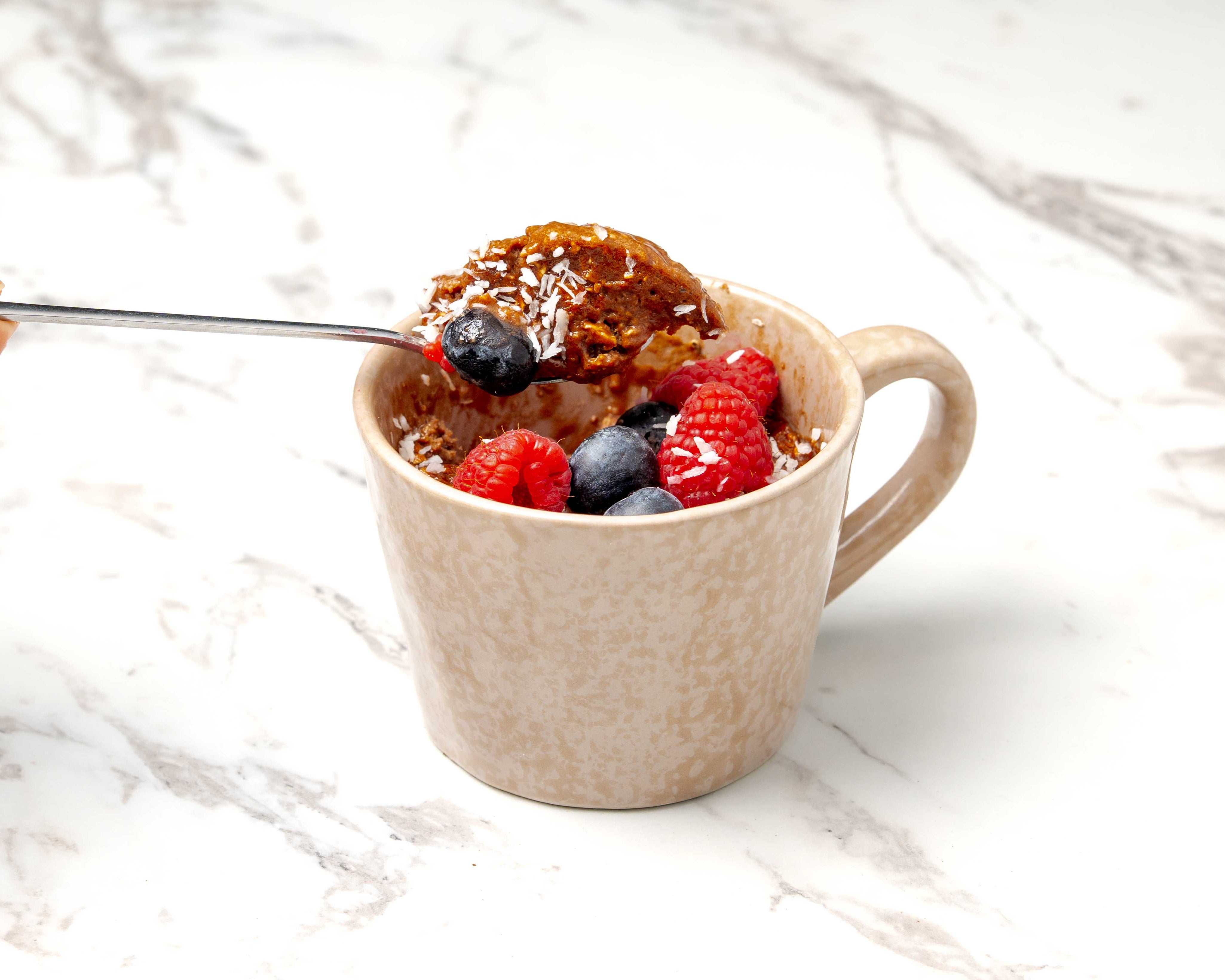 Chocolate Mug Cake – på 60 sekunder